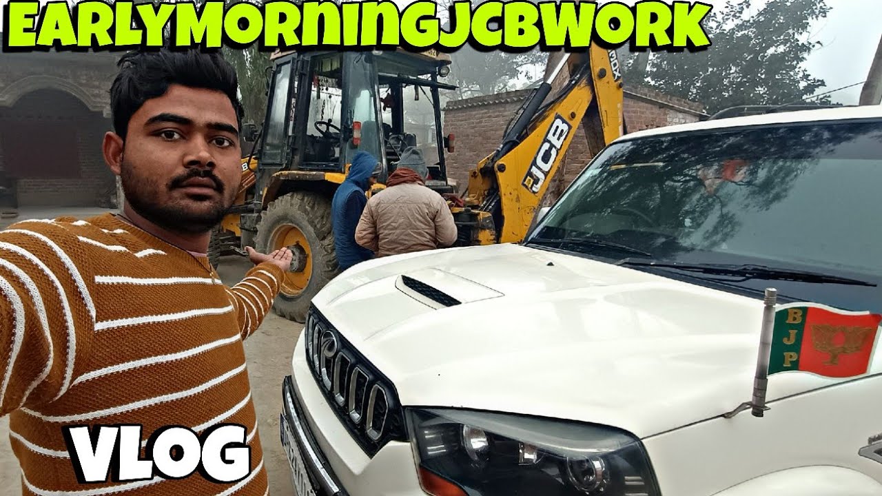 Early Morning JCB Work Vlog