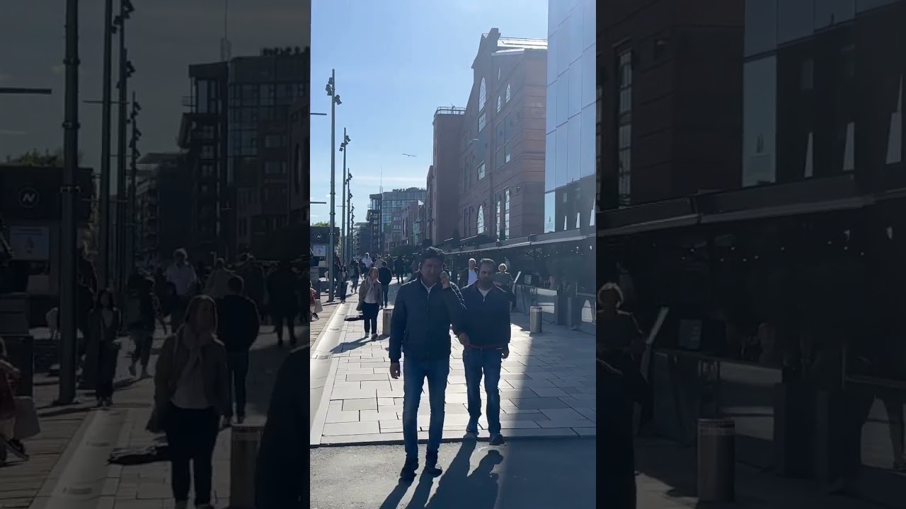 Oslo Aker Brygge 🇳🇴 #travel #citywalk #oslo #urbanwalk #europe #norway #walkingtour #notalkingwalk