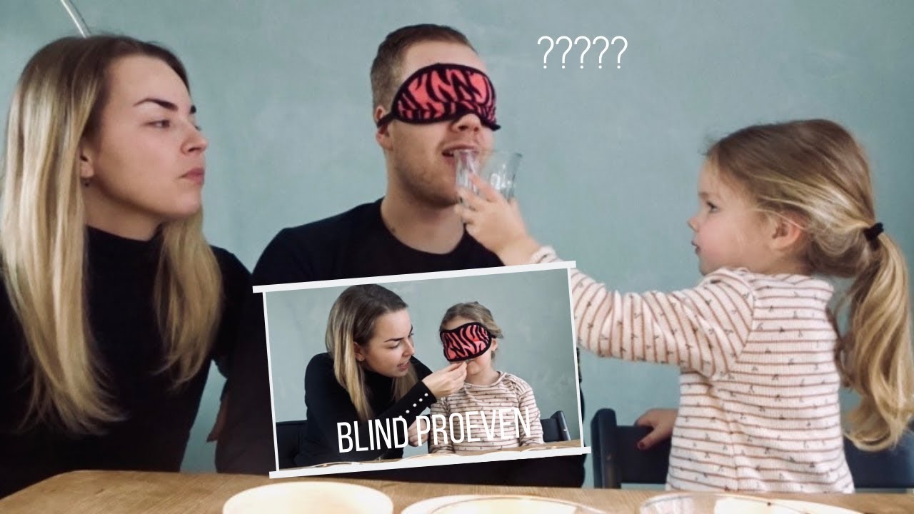 WHAT'S IN MY MOUTH: BLIND ETEN PROEVEN MET SANDER EN LUNA ❋ Sanne Verhoeven