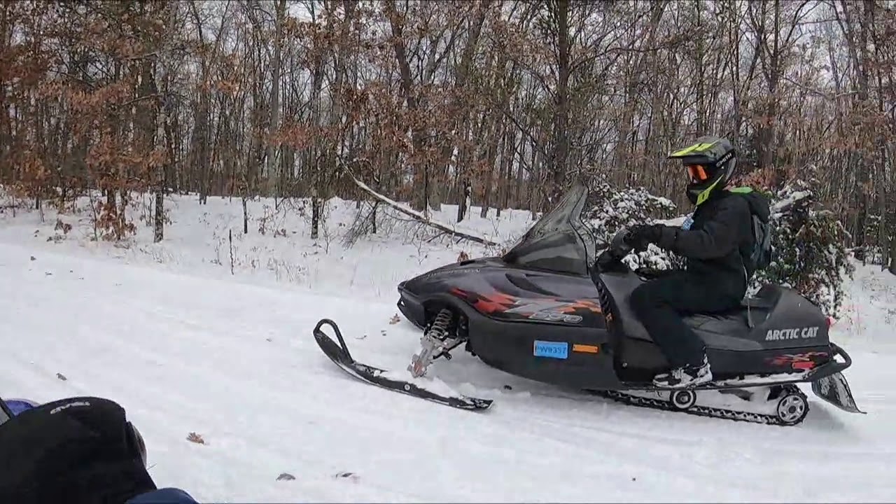 Snowmobiling in Baldwin MI