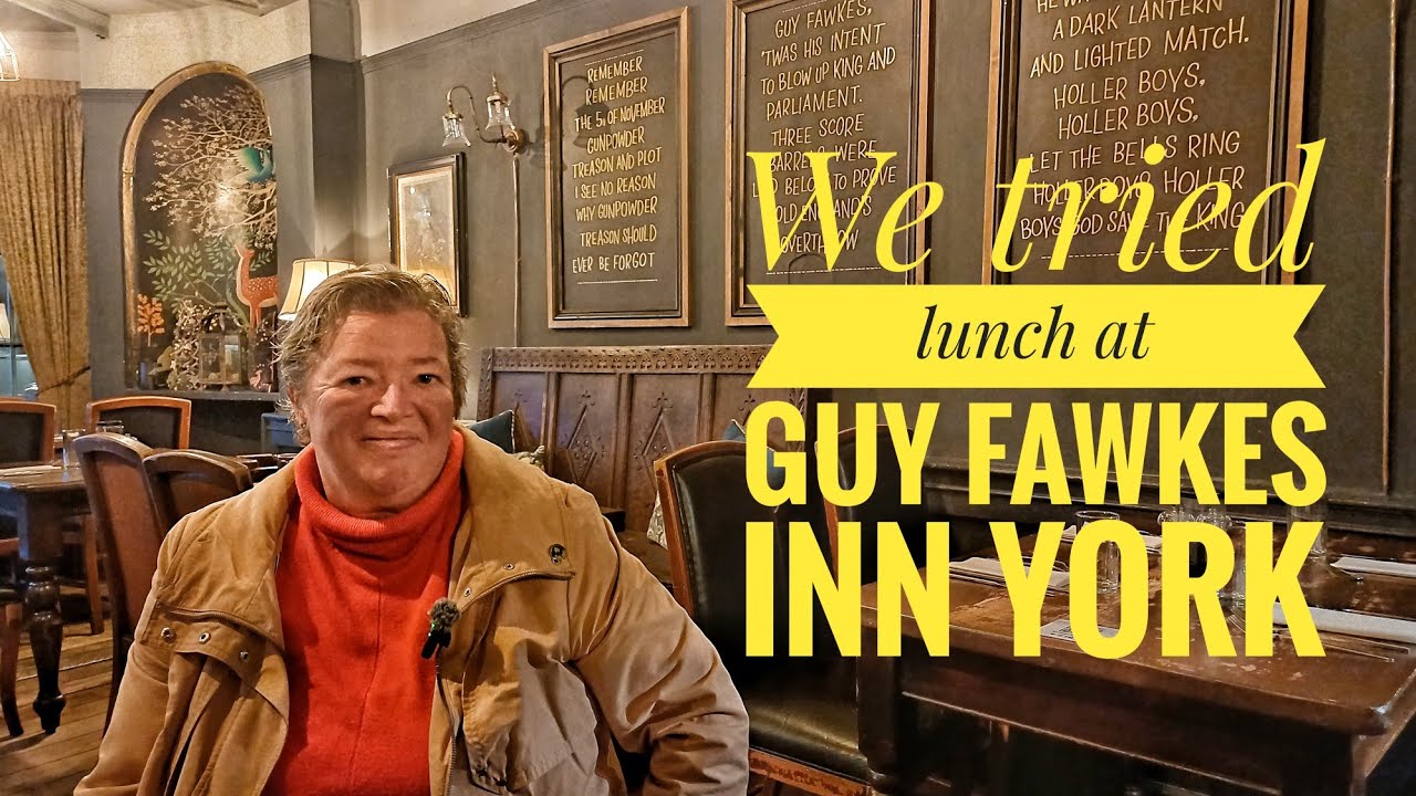 Lunch at The Guy Fawkes Inn York 