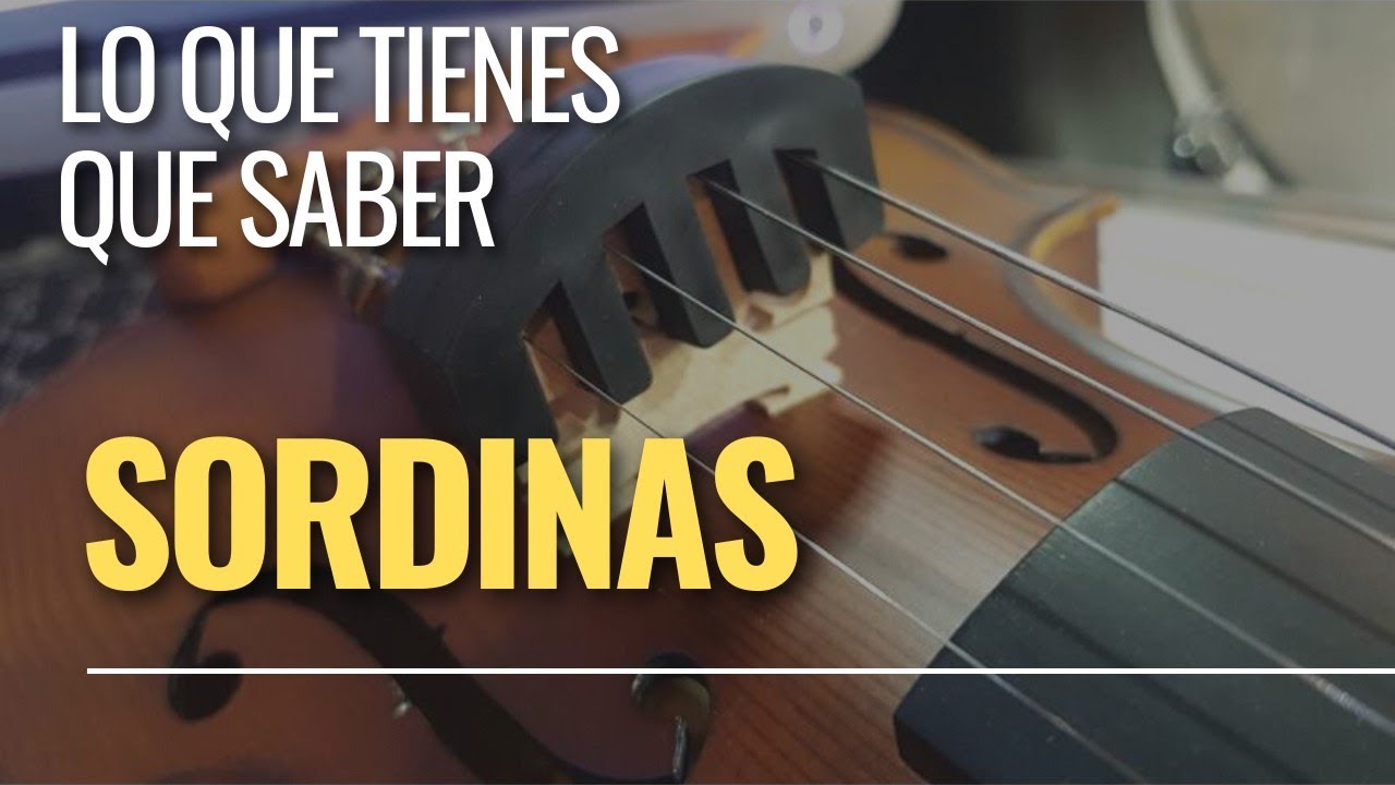 ¡Descubre los Secretos de las Sordinas de Violín!