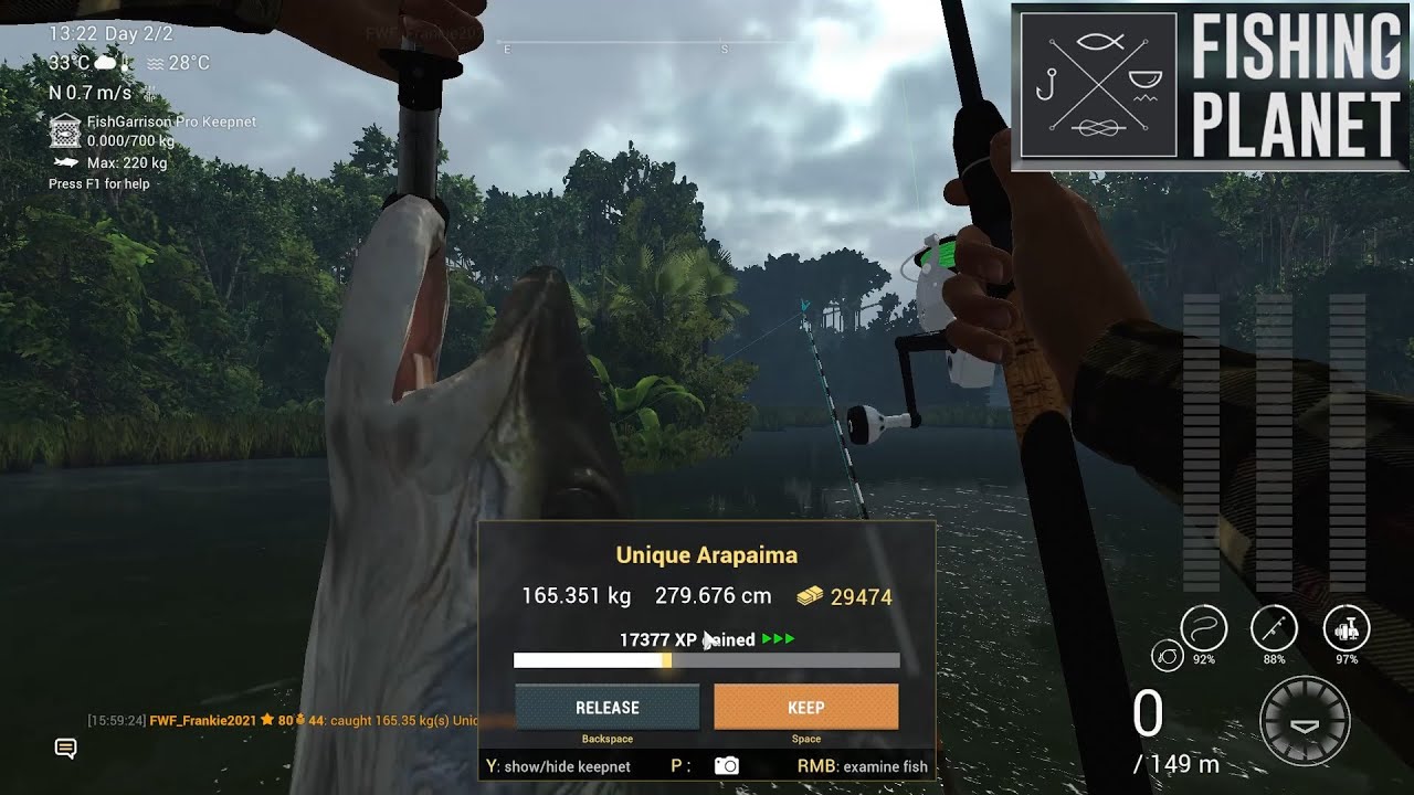 Fishing Planet - Amazonian Maze (My Favourite) Unique Arapaima Spots