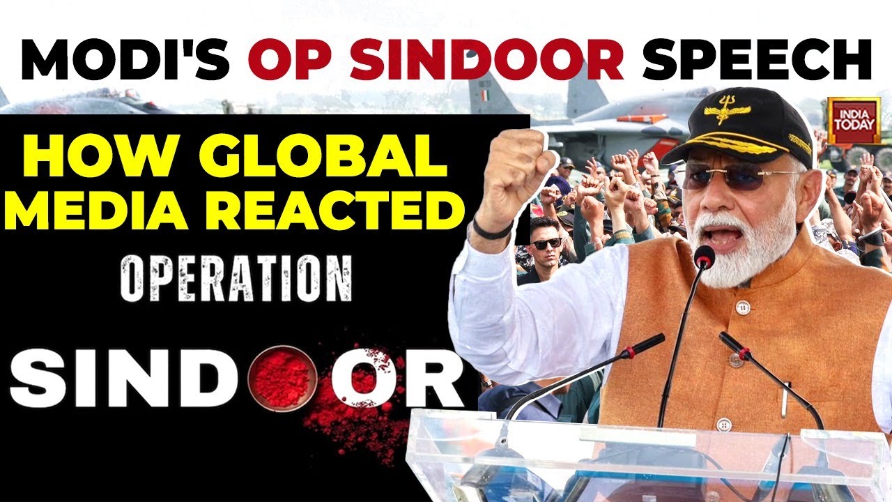 PM Modi Operation Sindoor Speech: How Global Media Reacted