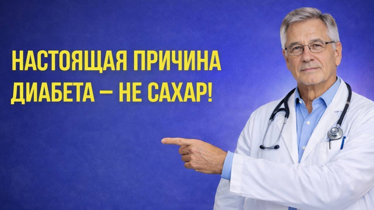 Почему отказ от сахара не спасает от диабета после 50: врач объясняет - Дмитрий Корнев