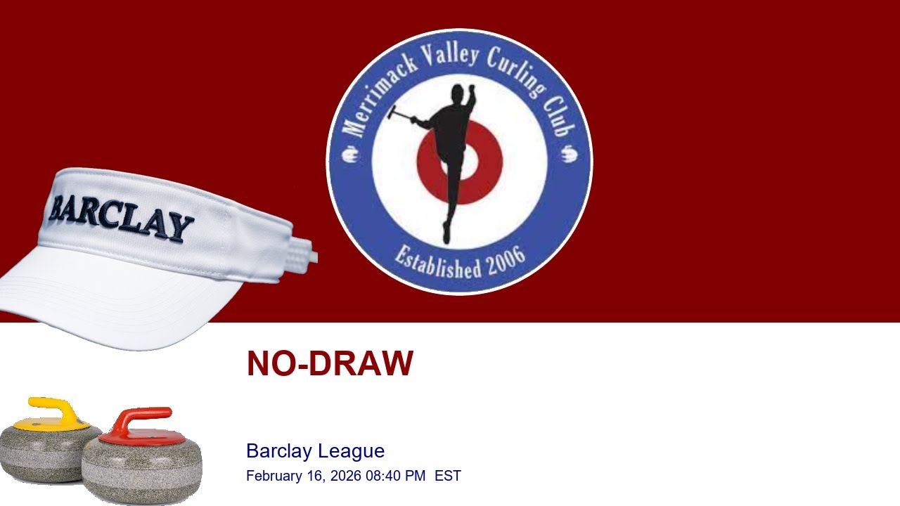 S1: MVCC Barclay League | NO-DRAW