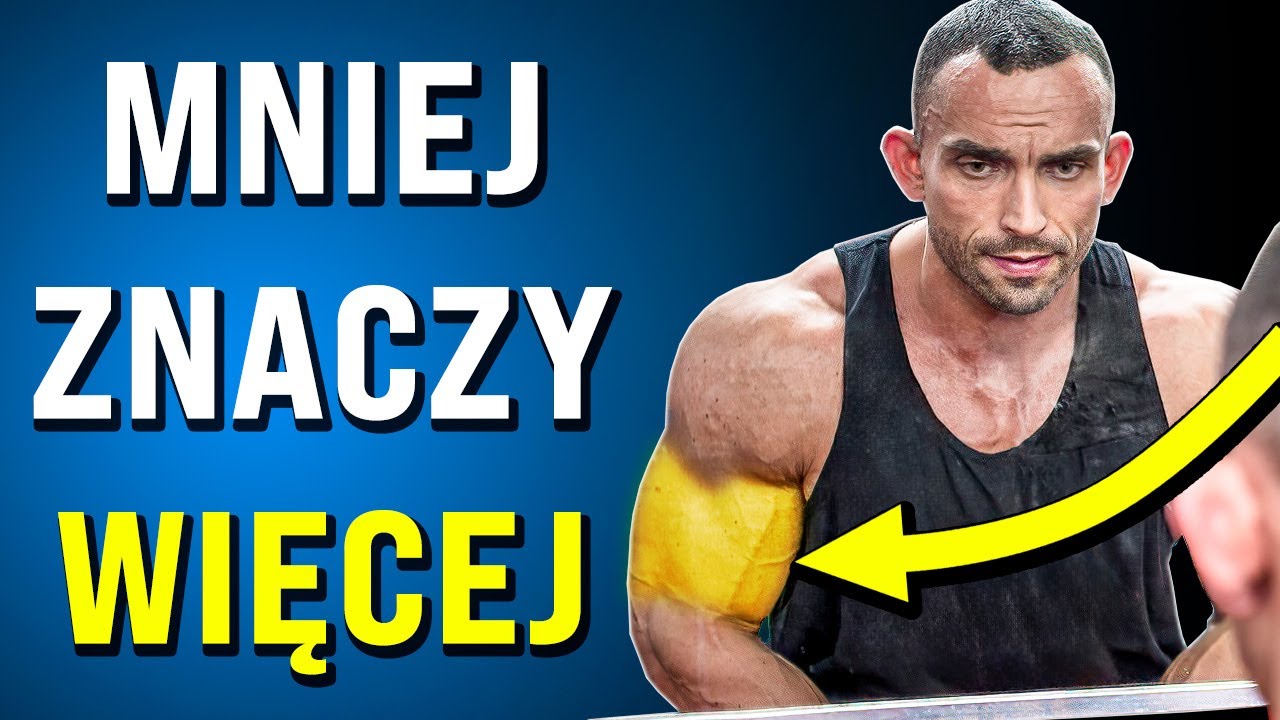 Od tej 1 zmiany moje bicepsy zaczęły naprawdę rosnąć