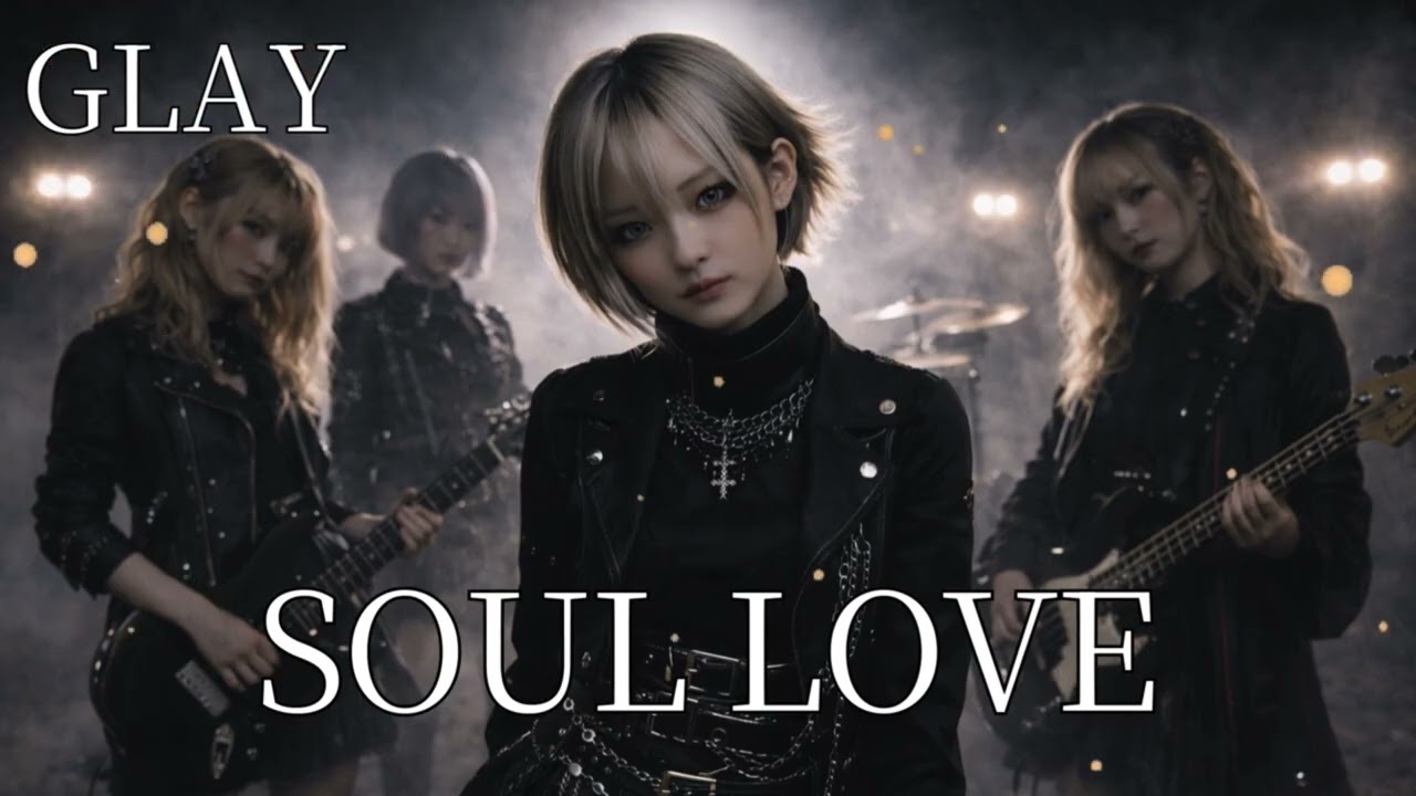 SOUL LOVE / GLAY  ギャル達がバンド組んでアレンジしてみました【AIGirls Rock Band Symphonic Metal Cover】
