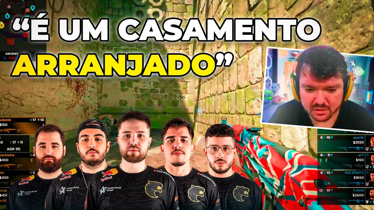 GAULES DESABAFA SOBRE A FURIA!! | MELHORES MOMENTOS CS2!!