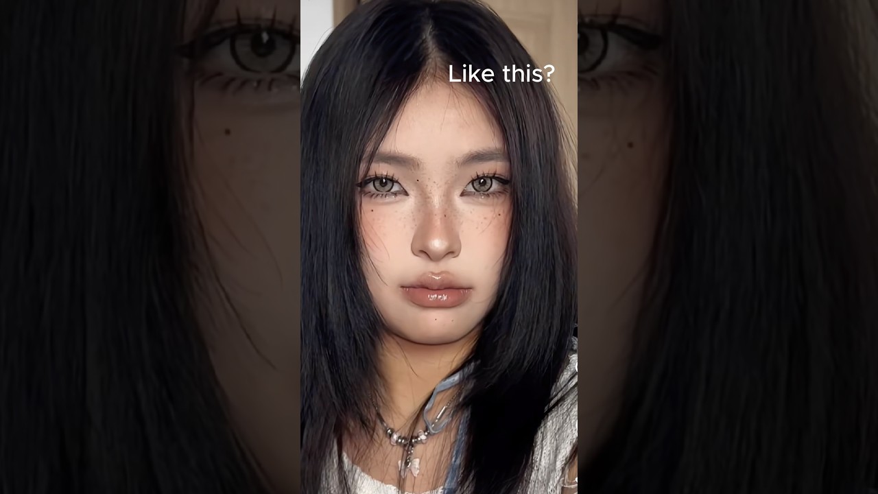 Douyin Bronzed Autumn Makeup on a black girl #makeuptutorial #makeup #douyin #douyinmakeup
