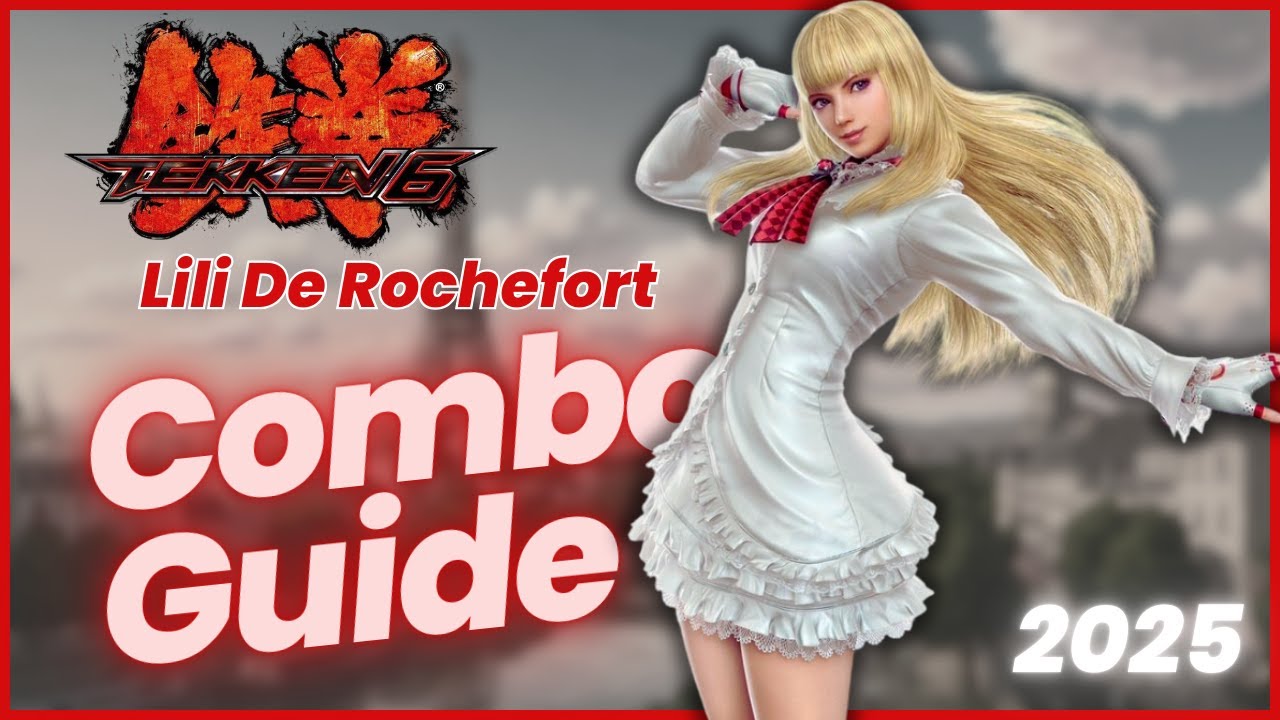 Lili Tekken 6 Beginner Combo Guide 2025 | PS3/PSP/PPSSPP | Easy Combos | ADSylvium