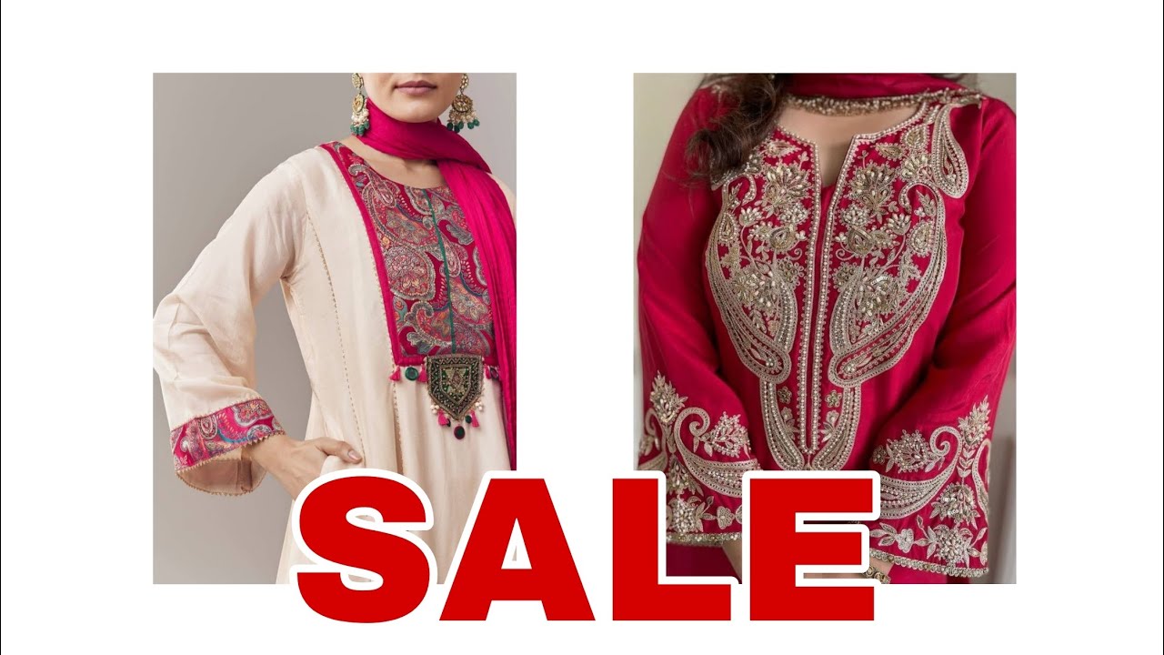 SALE 🔥✨🪀 Party wear festive collection in discounted offer sale prices | Cotton kurta dupatta sets