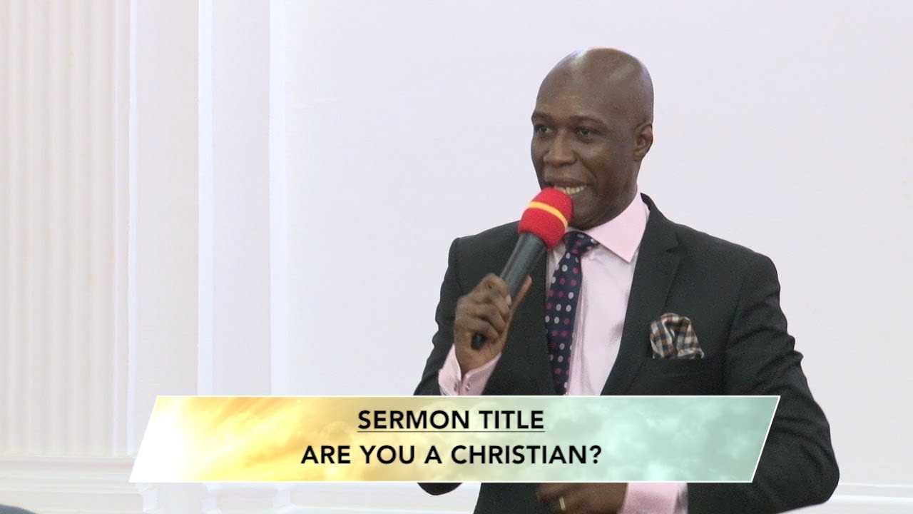 ARE YOU A CHRISTIAN ? BY PROPHET DR. KOFI ODURO (FULL MESSAGE)