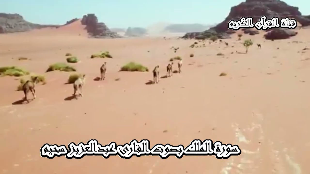 #قرآن  سورة الملك  إمسك دموعك - أروع تلاوات القارئ الجزائرى عبدالعزيز سحيم