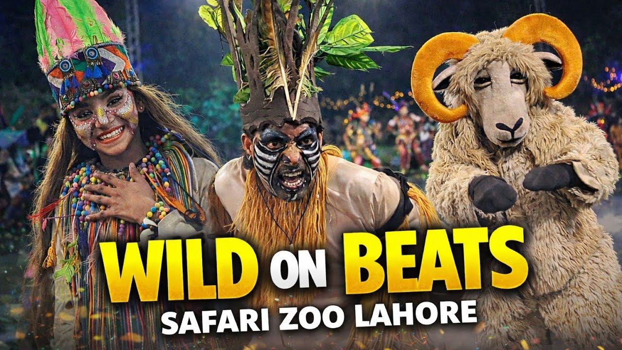 Wild on Beats Show | Tour to Safari Zoo Park Lahore | Live Jungle Dance @muhammadandfatima18 