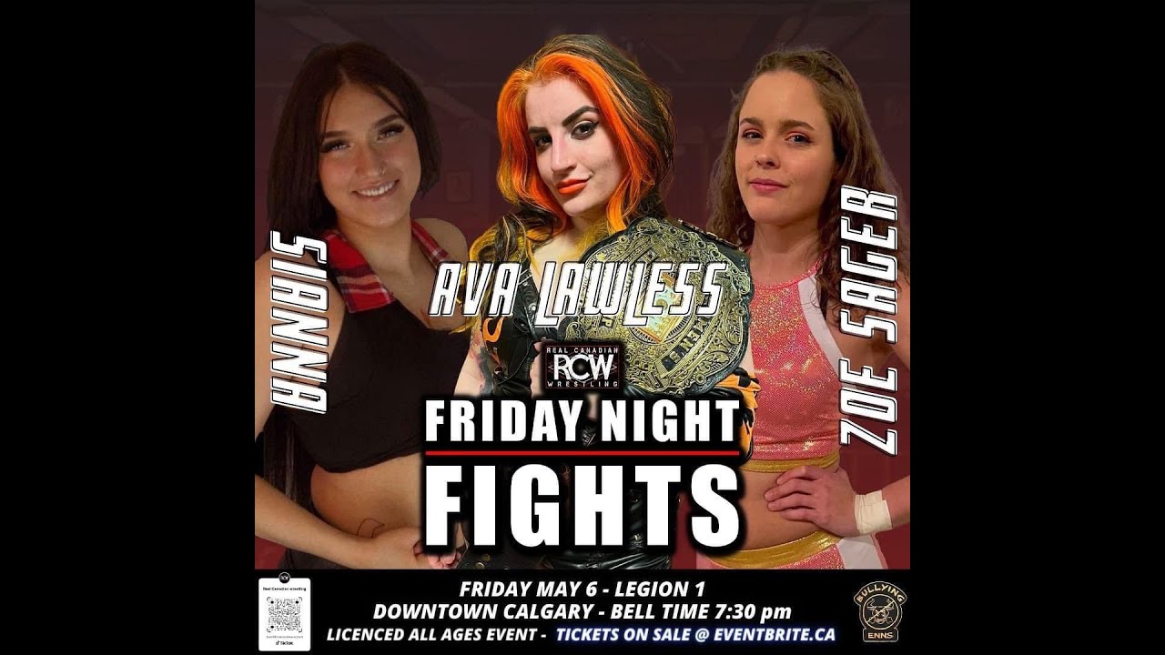*100TH VIDEO SPECIAL* Zoë Sager vs Sianna Sky vs Ava Lawless (c) - RCW Women's Title - May 6 2022