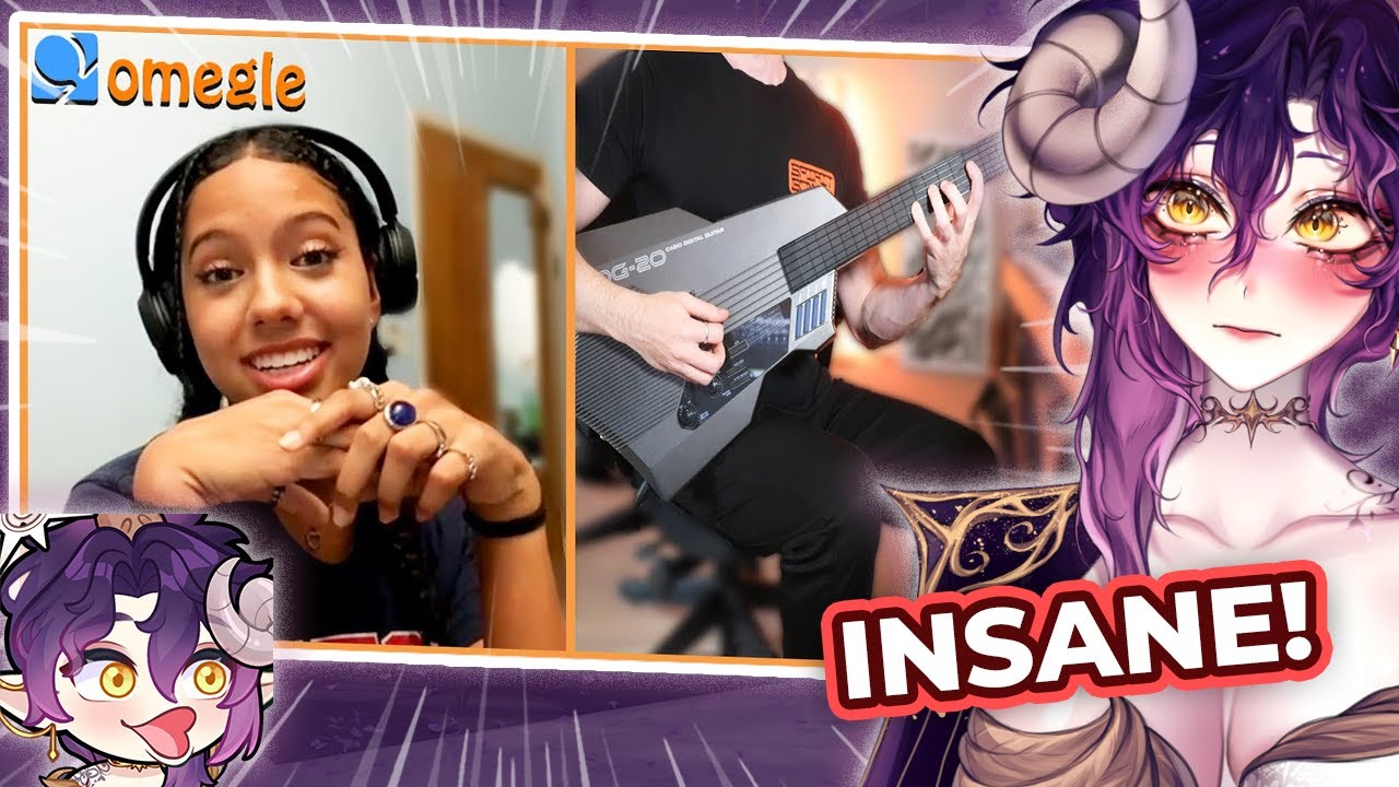 Reacting to TheDooo Shocking Strangers On Omegle with a Guitar from the FUTURE