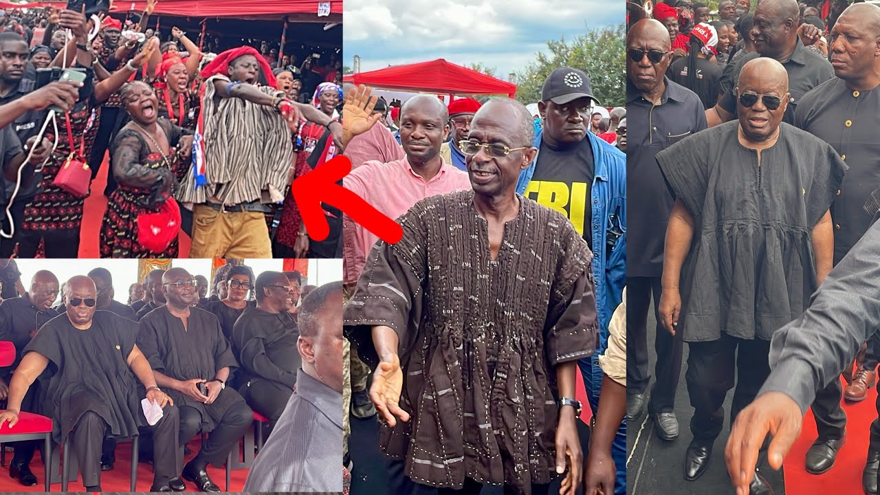 Asiedu Nketia brings Ernest Kumi funeral to a standstill as NPP & NDC clash. Akuffo Addo in shock