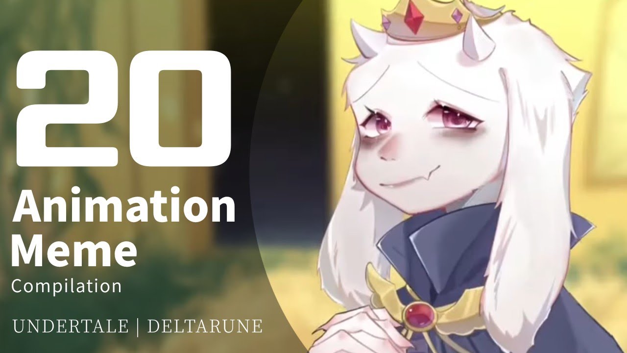 20 Undertale/Deltarune AU Animation Meme Compilation #77