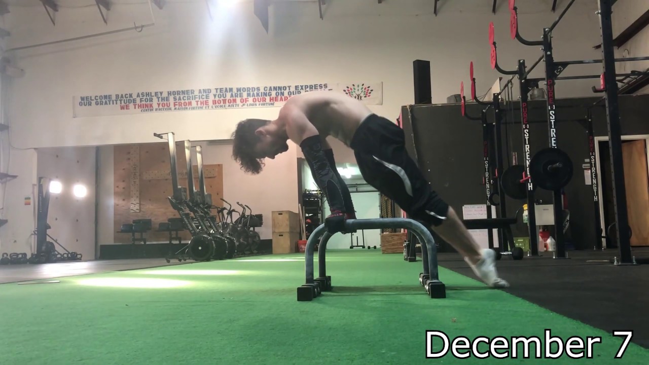 6 Months Full Planche Progress - 2018