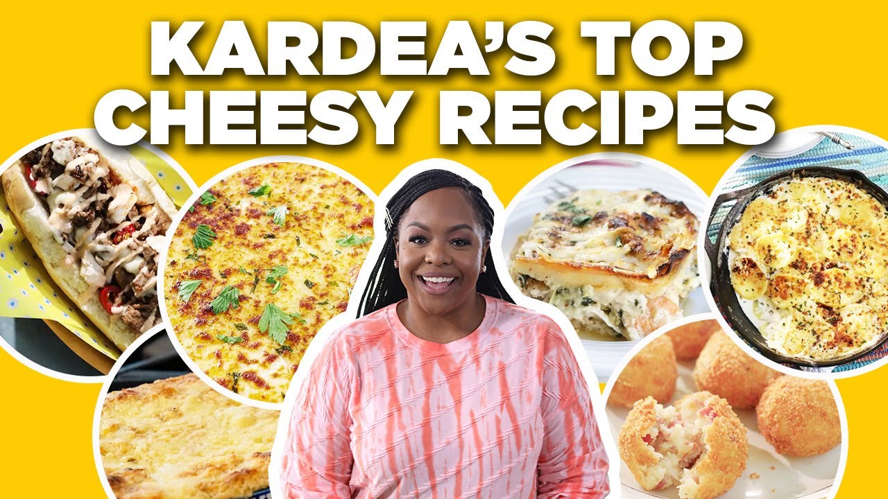 Kardea Brown's Top Cheesy Recipe Videos | Delicious Miss Brown | Food Network