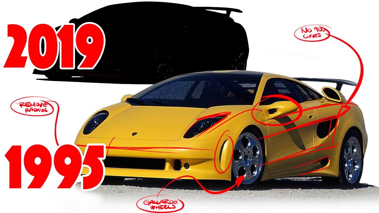 Lamborghini Cala Re-design - What would it look like if made today? (Did NOT see this coming)