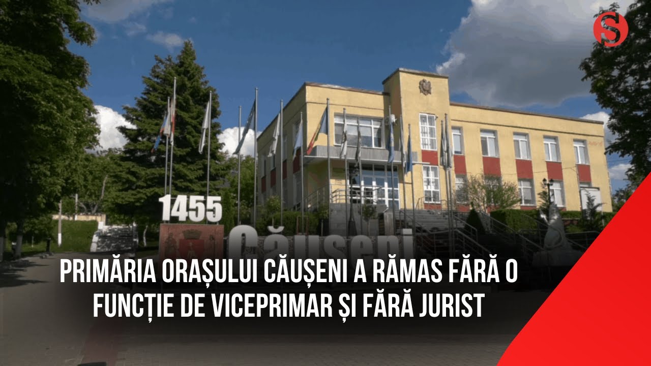 Primăria orașului Căușeni a rămas fără o funcție de viceprimar și fără jurist
