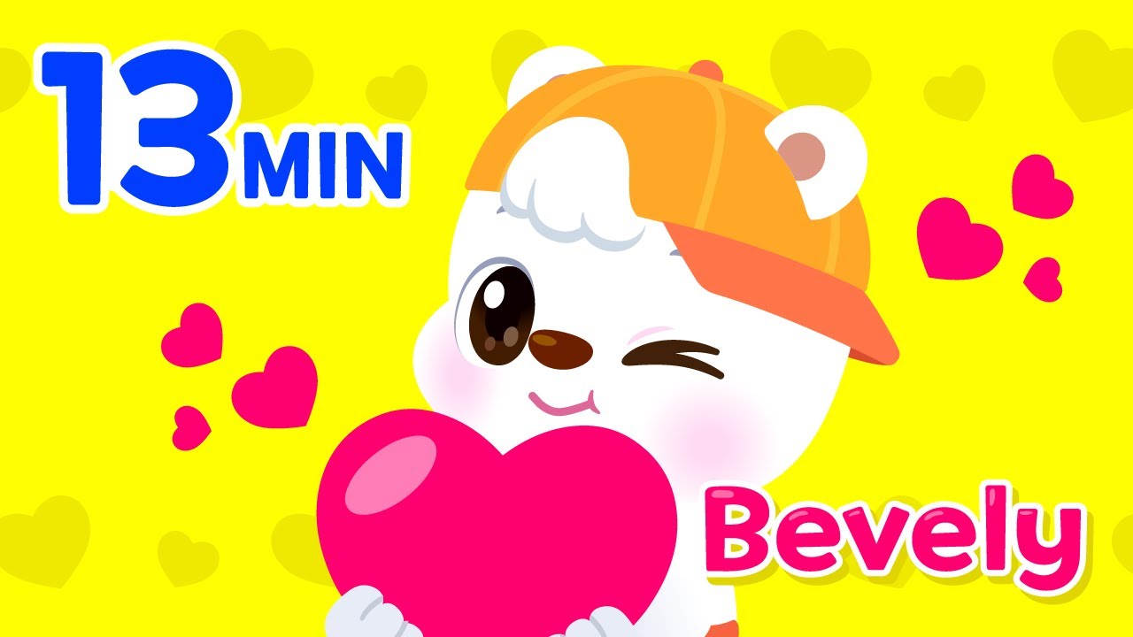 [13 мин] Сборник Bevely🧡 | Детские стишки | Детские песни | Друзья Lotty