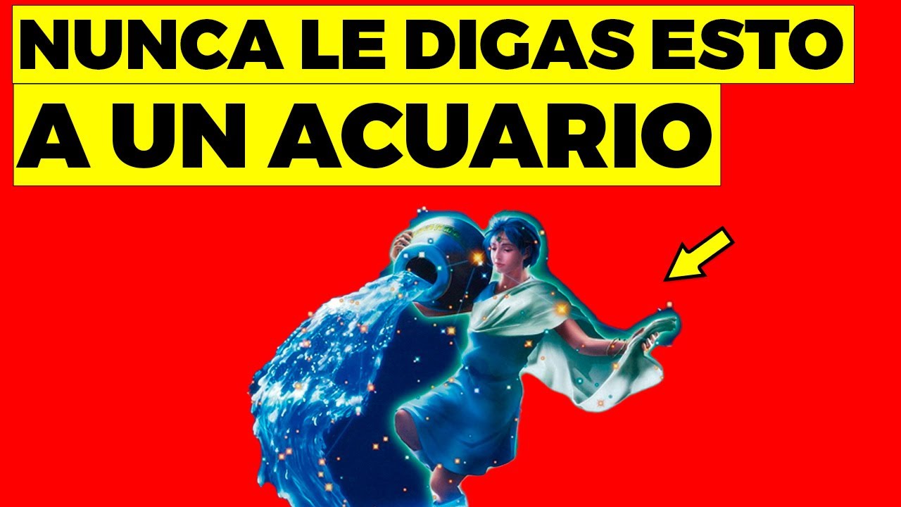 11 cosas que nunca le digas a un Acuario