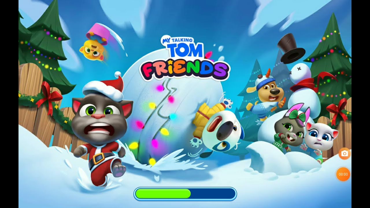 Talking tom friends new update christmas 2021 gameplay 1