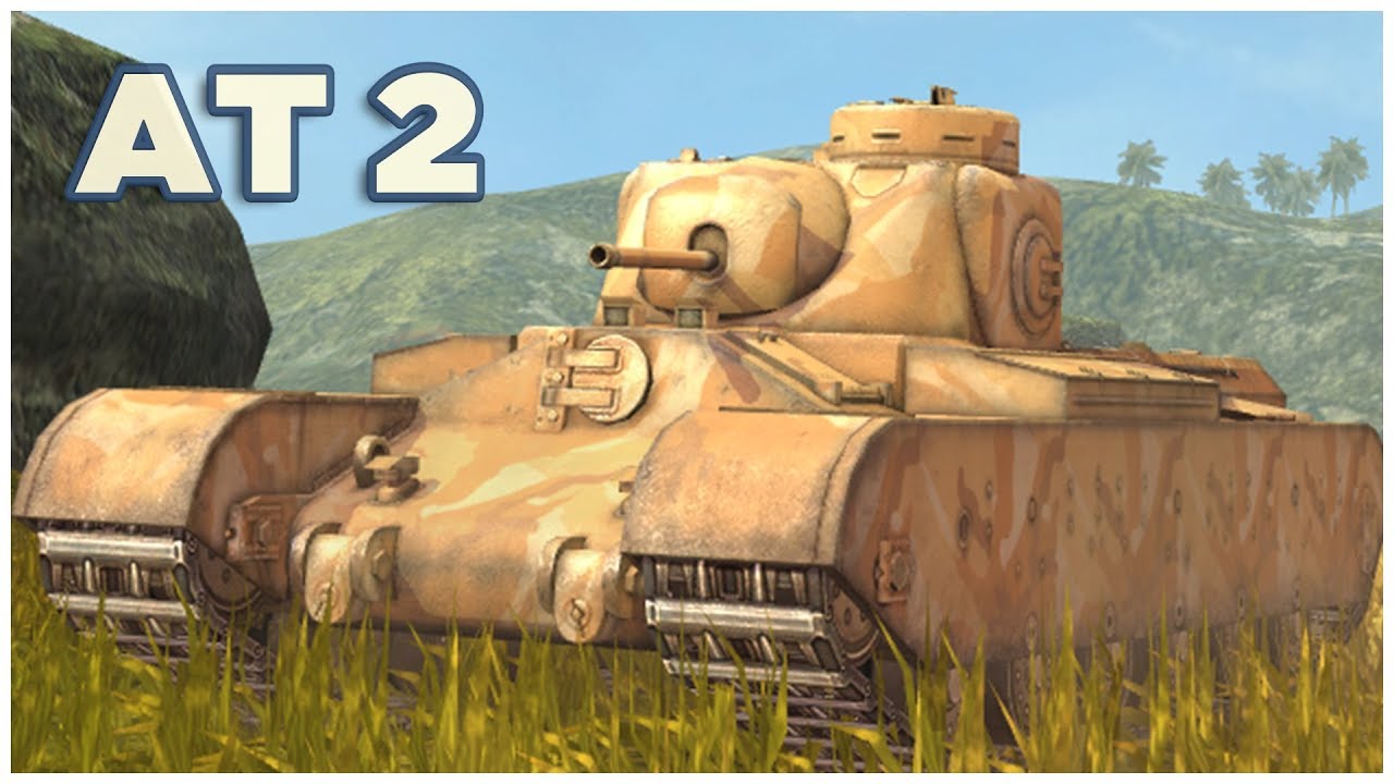 АТ 2 &bull; WoT Blitz Gameplay