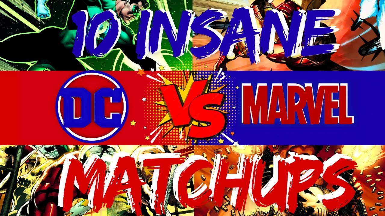 Marvel vs DC: Who Is STRONGER??? 10 Shocking Matchups!