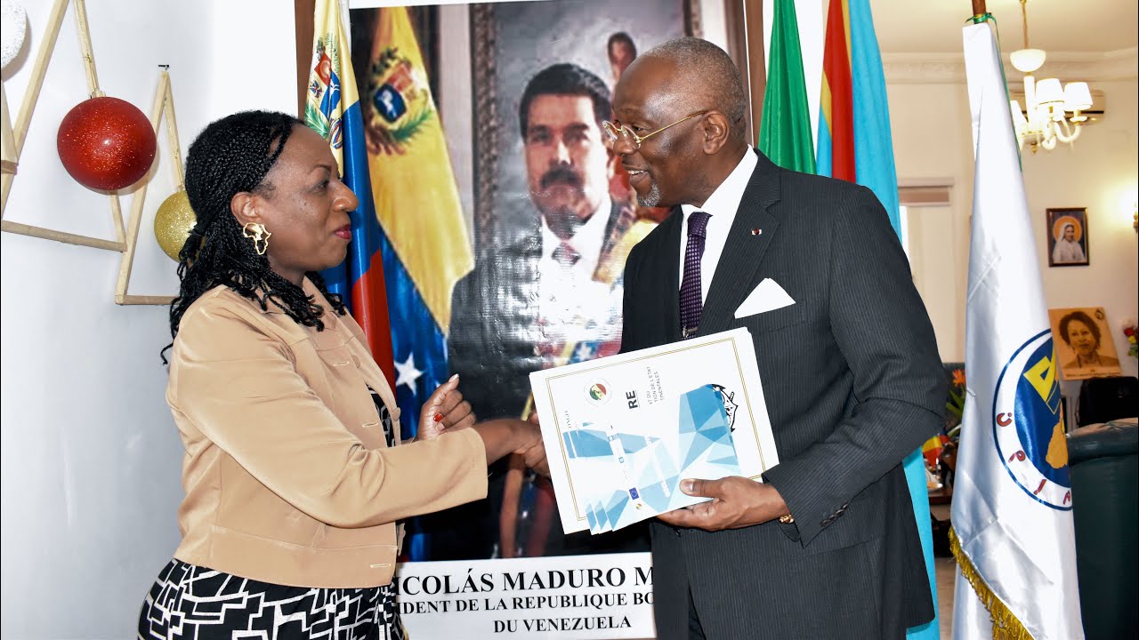 🇨🇬🇻🇪 Audience entre le secrétaire permanent et l’ambassadrice du Venezuela
