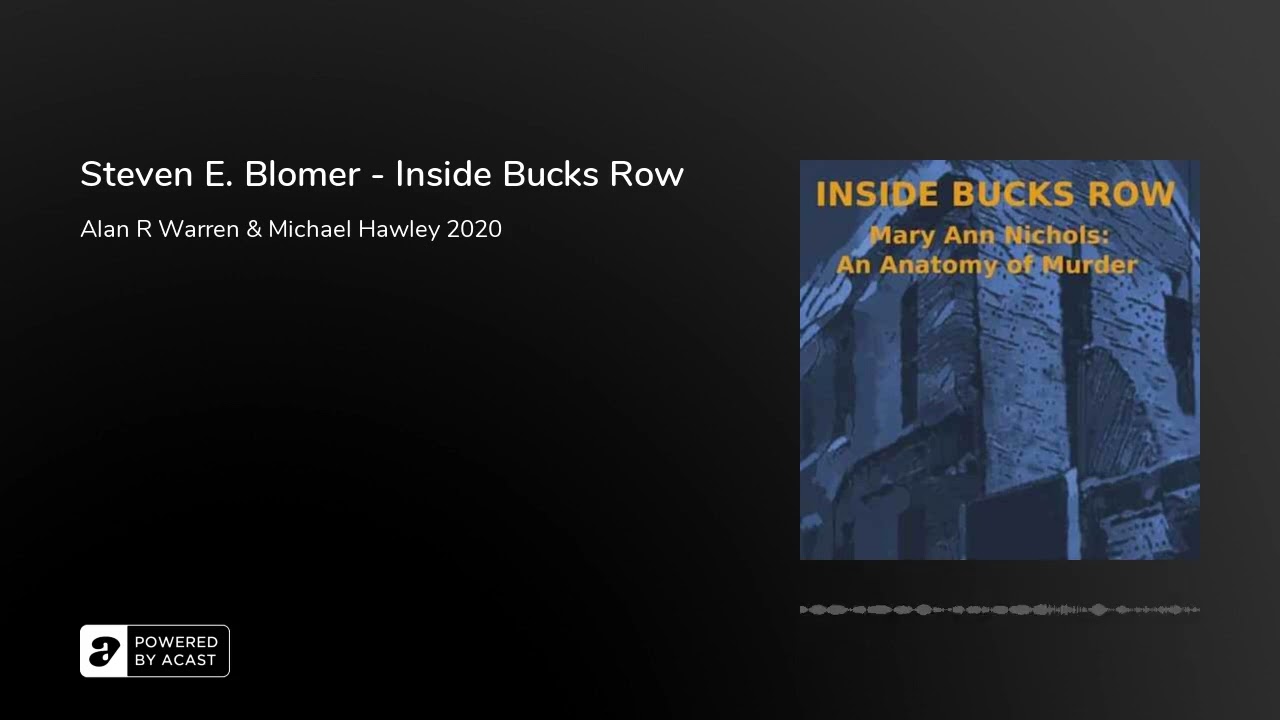 Steven E. Blomer - Inside Bucks Row
