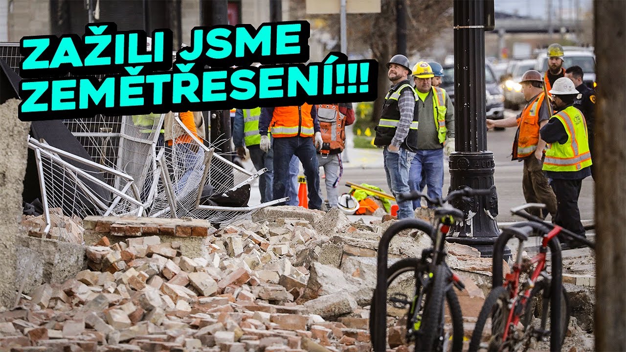 Zažili jsme zemětřesení v Utahu!!! Skutečný záběry!