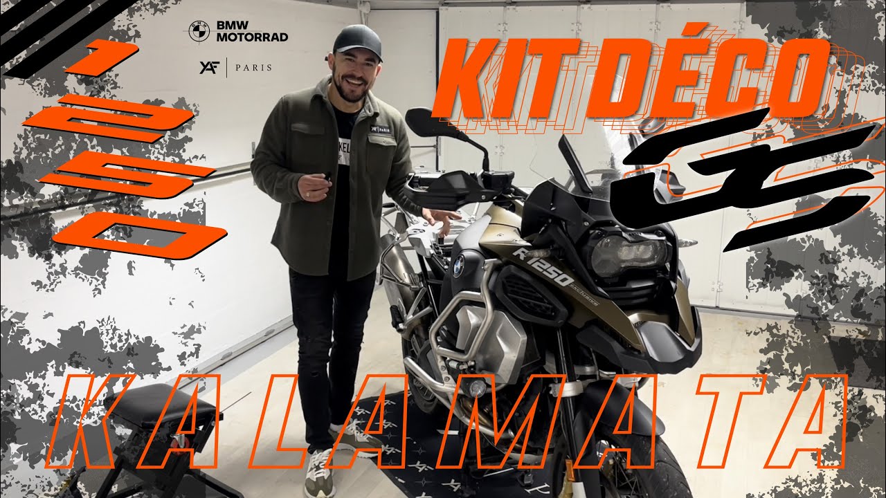 Je pose un kit déco de GS1250 Kalamata, le rendu est complètement fou 😱‼️