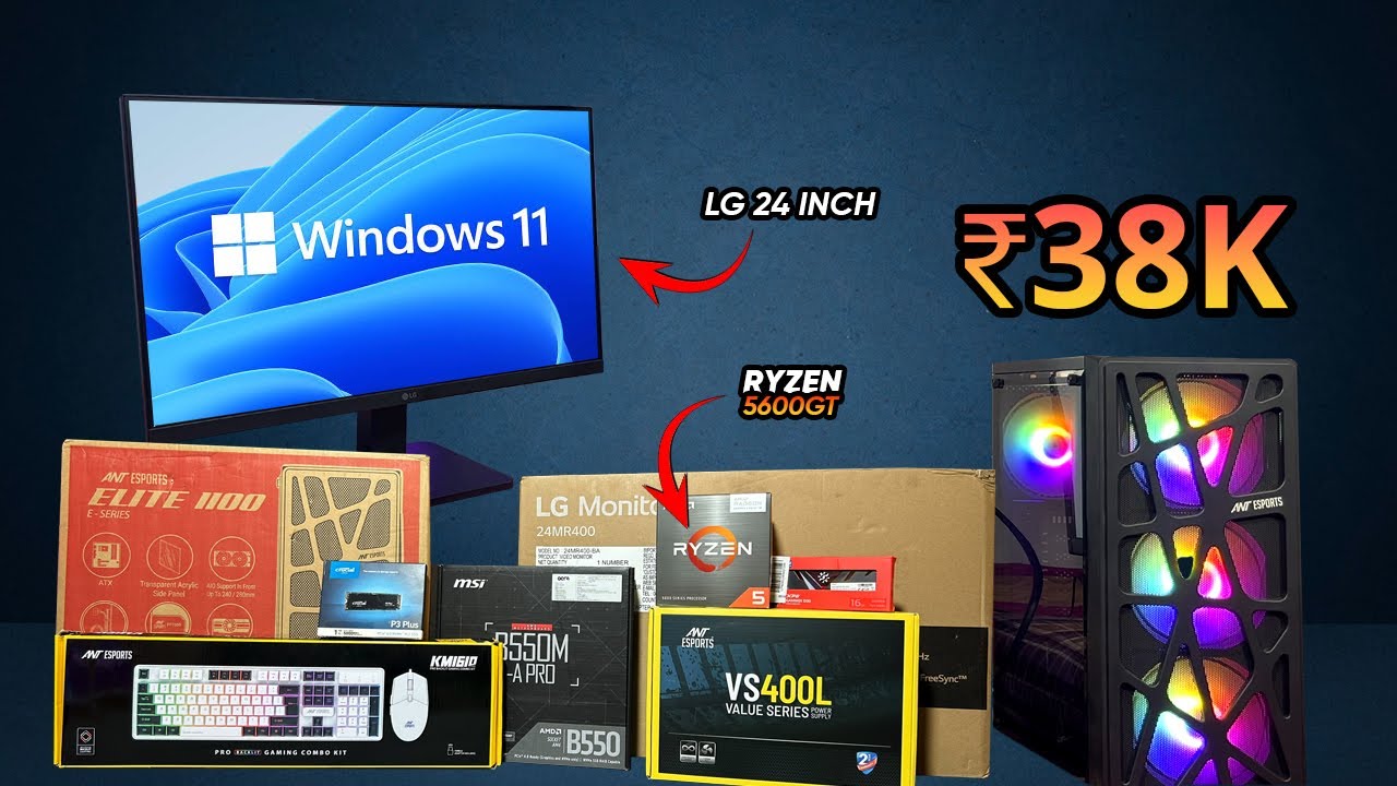 Insane Value! Best ₹40,000 PC Build for Your Money!