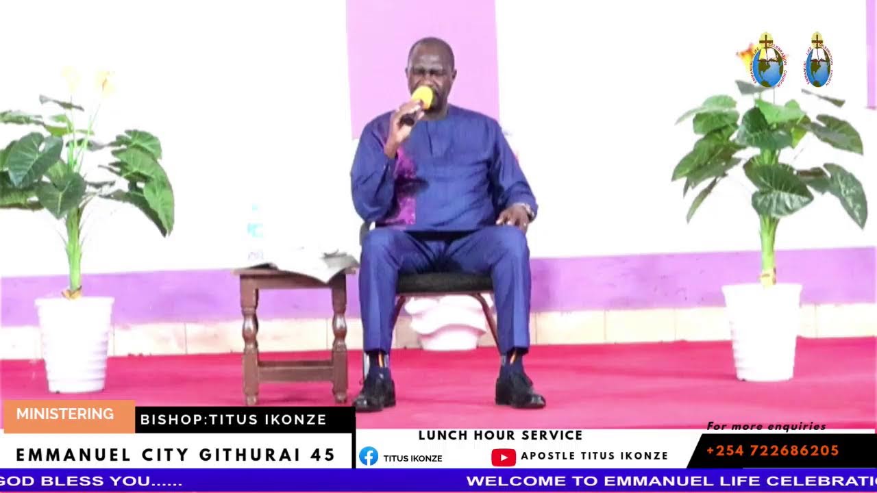 5/MARCH/2026// LUNCH HOUR SERVICE WITH BISHOP TITUS IKONZE