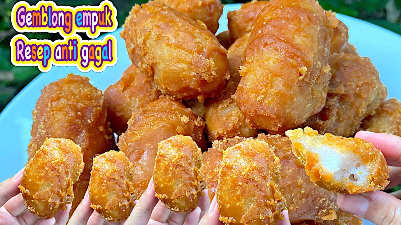 Resep kue gemblong empuk anti gagal cocok untuk ide jualan jual seribuan auto cuan
