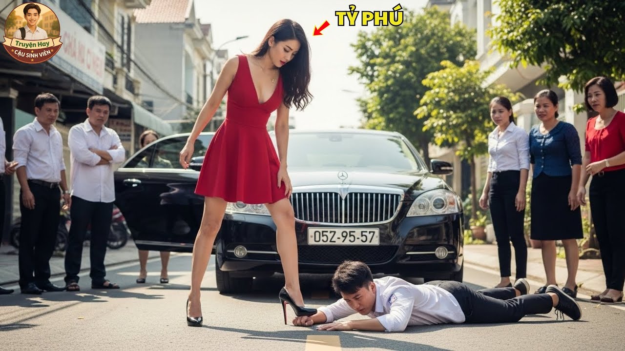 Dùng Chân Di Nát Tay Cậu Sinh Viên Vì Dám Chạm Vào Xe Sang, Nữ Tỷ Phú Tán Gia Bại Sản Trong 30 Giây