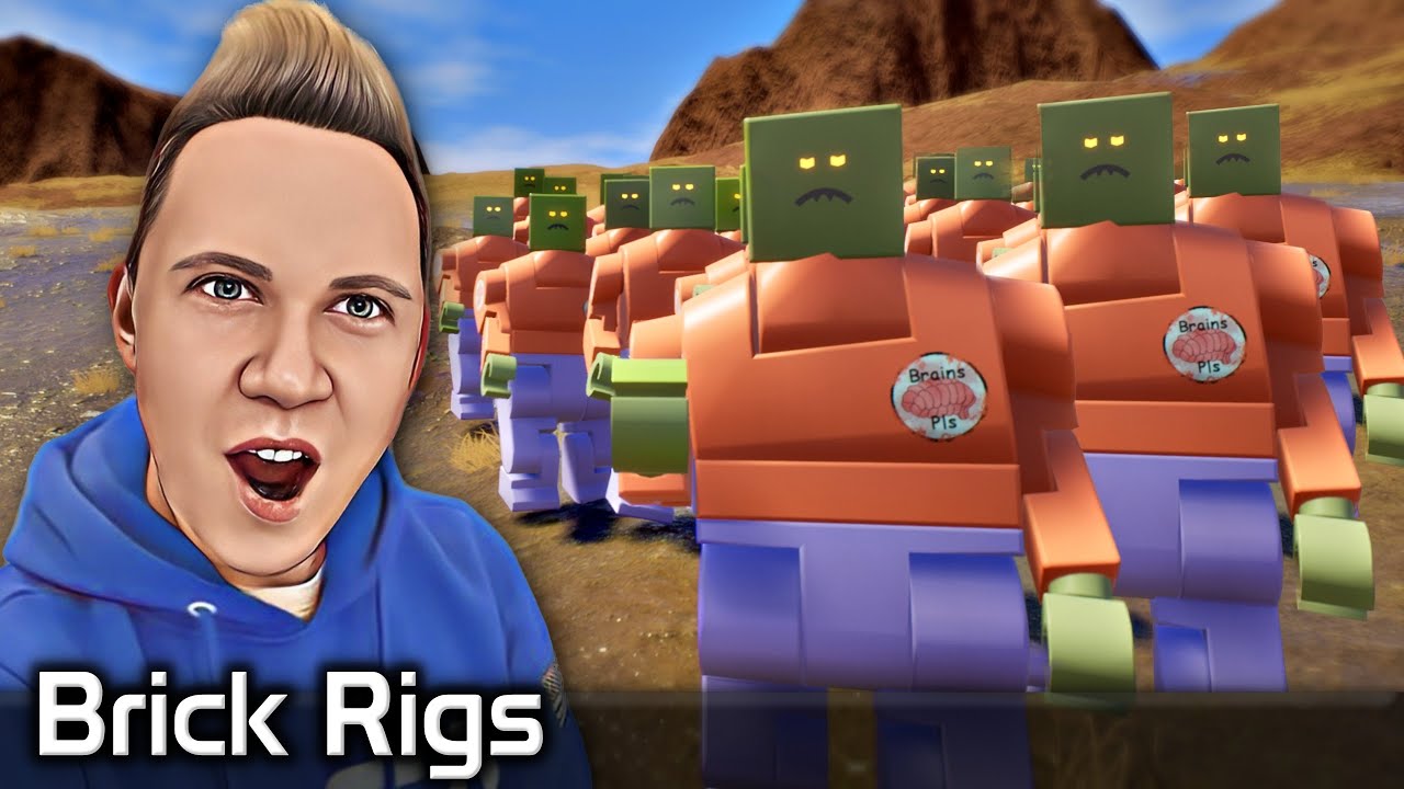 💙 Brick Rigs PL [#224] 80 ZOMBIE czyli Dead Island 2 LEGO /z Yoshella
