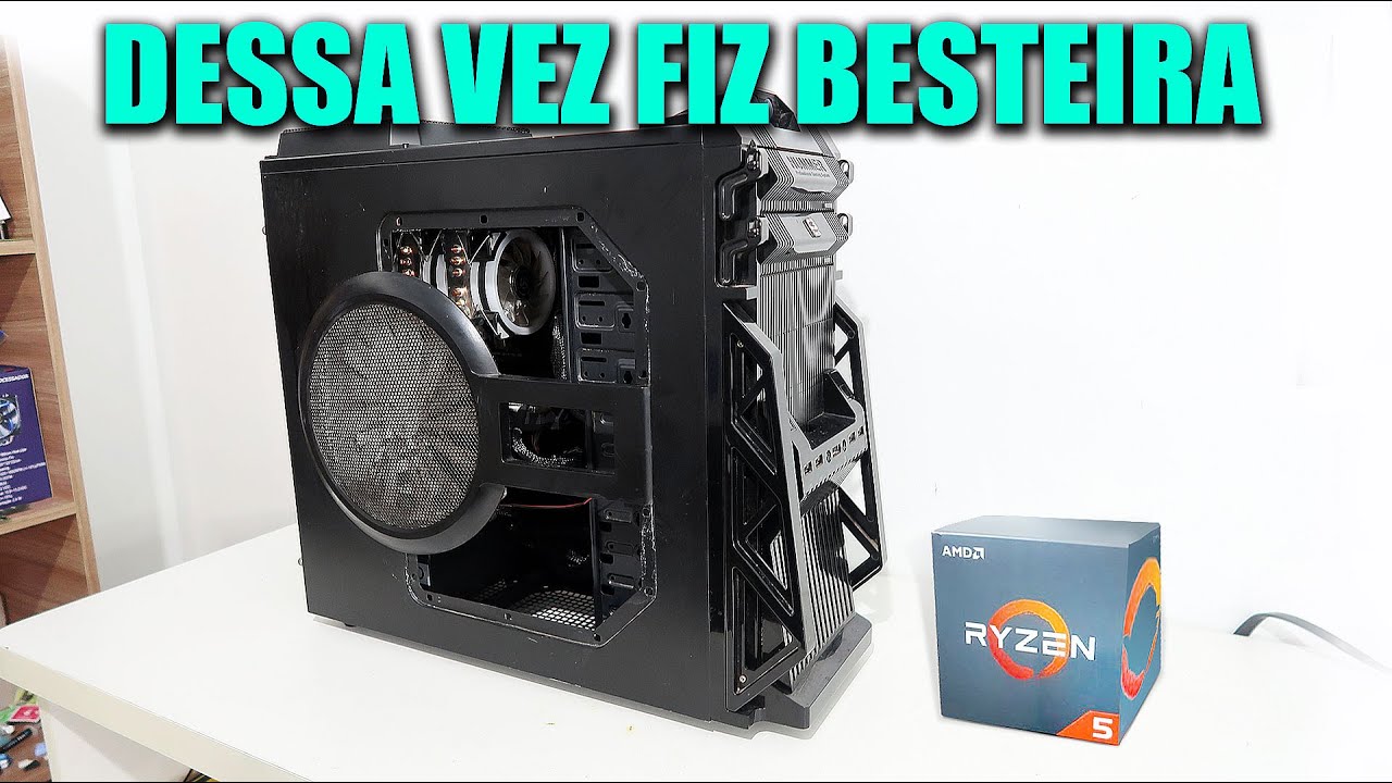 VENDI UM RYZEN PARA O DONO DESTE PC E O PC NÃO DEU VÍDEO