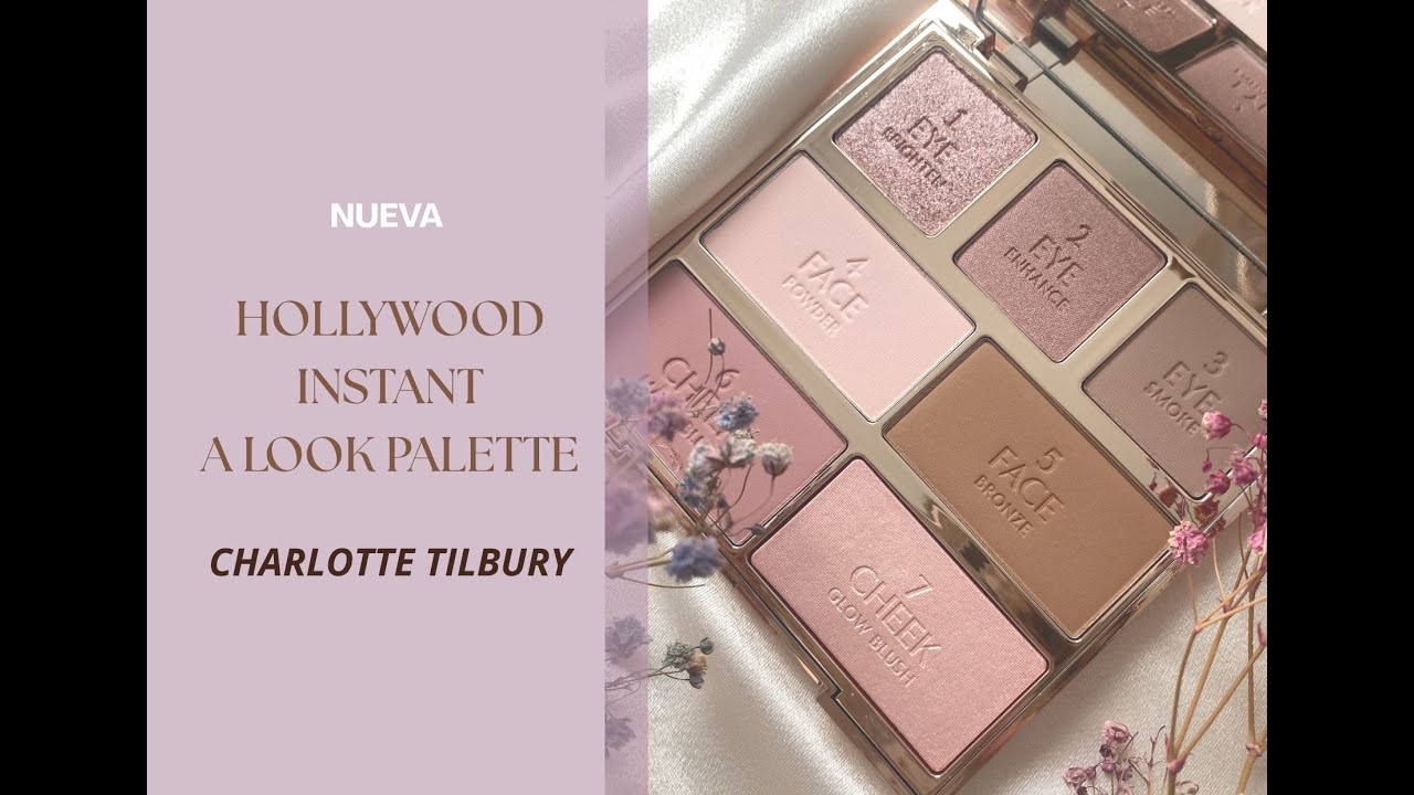 Unboxing - NEW Charlotte Tilbury HOLLYWOOD INSTANT LOOK IN A PALETTE