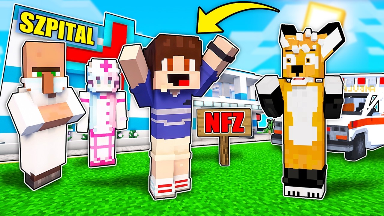 GREGORY MIAŁ OPERACJĘ W NOWYM SZPITALU W SOSNOWICACH w Minecraft!