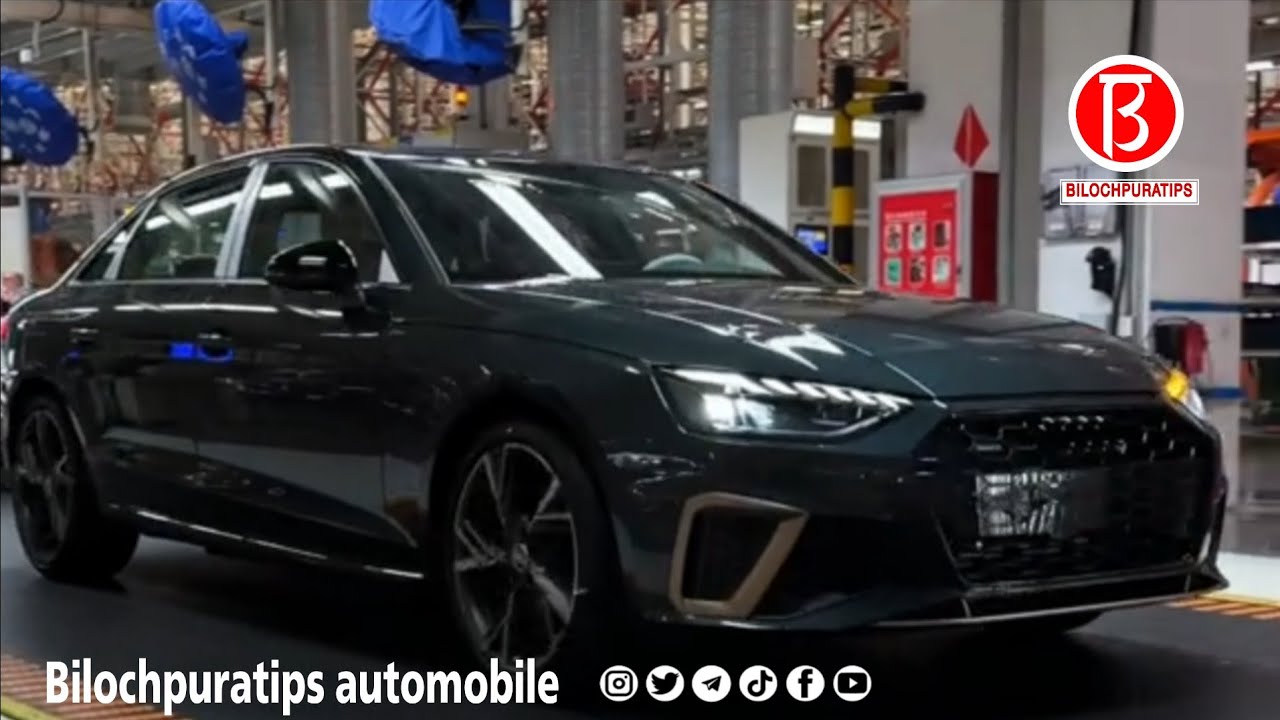 Audi A4L production line manufacturing process part 1 episode 86