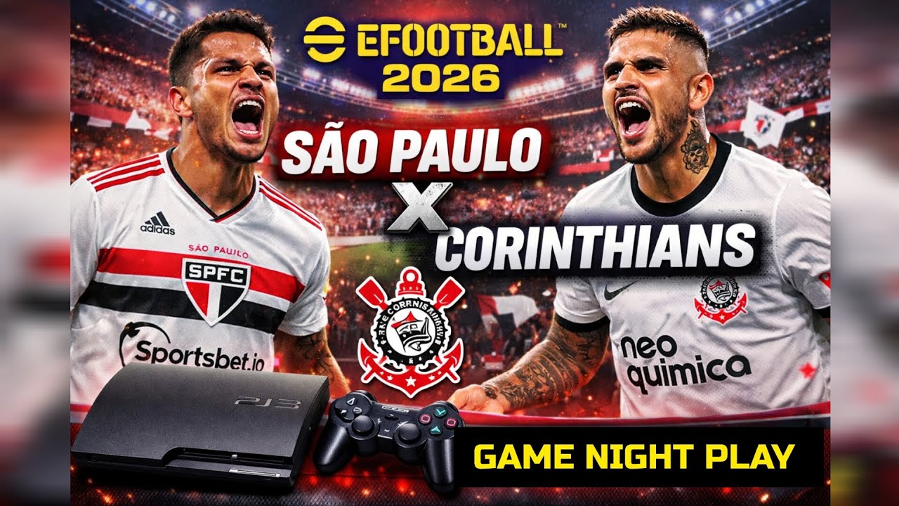 VR PATCH V10.00 DATAPACK V13 BLES S&Atilde;O PAULO X CORINTHIANS 2026