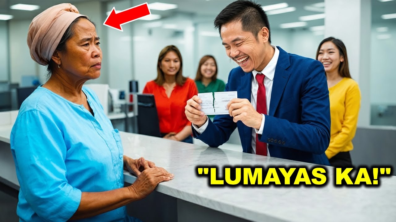 TINAWAN NG MANAGER NG BANGKO ANG SIMPLENG BABAE AT PINIRASO ANG CHEQUE… DI ALAM NA SIYA ANG MAY-ARI!