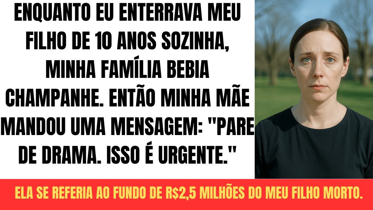 Enquanto eu enterrava meu filho, minha família festejava o casamento da minha irmã.