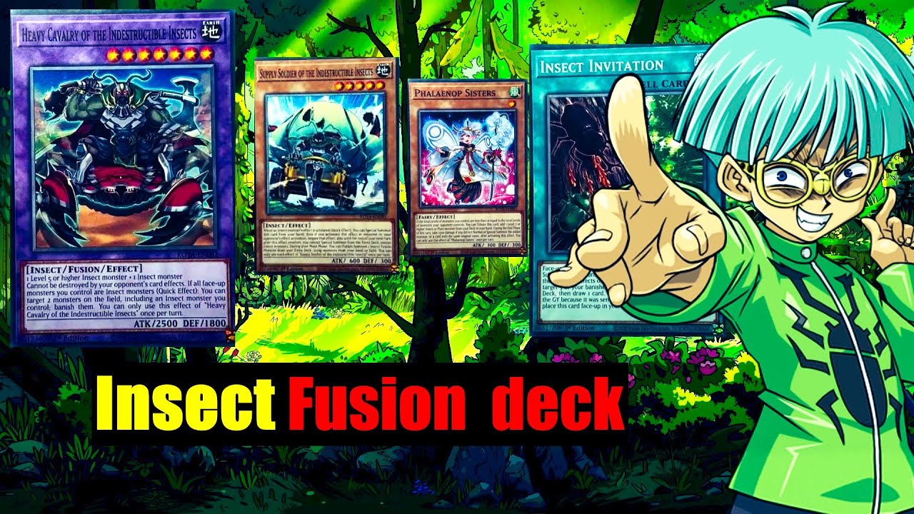 Yu-Gi-Oh! Master Duel,  Insect Fusion  deck,Heavy Cavalry of the Indestructible Insects,[ROTA-EN]