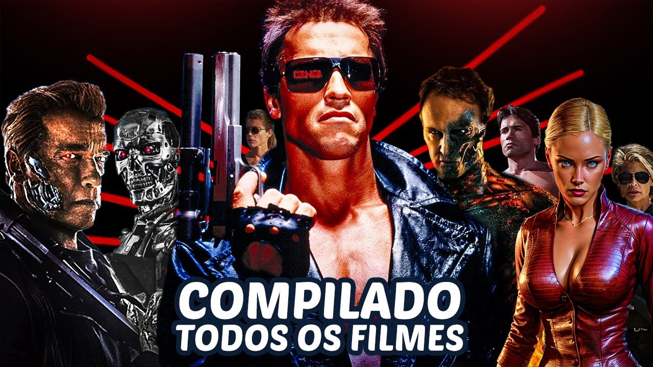 MARATONA O EXTERMINADOR DO FUTURO | Melhores Momentos de Sarah Connor, Skynet, Kyle Reese e mais